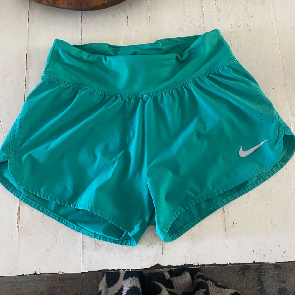 Nike Women's Turquoise Athletic Shorts